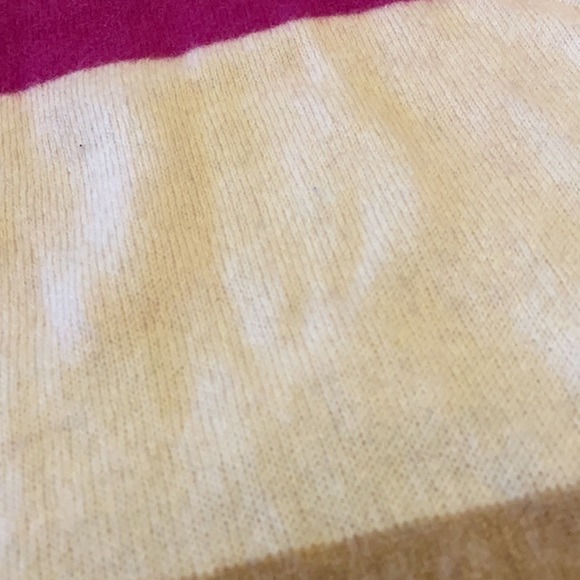 Charter Club Luxury 100% Cashmere Crew Neck Stripe Sweater XL - Picture 3 of 6